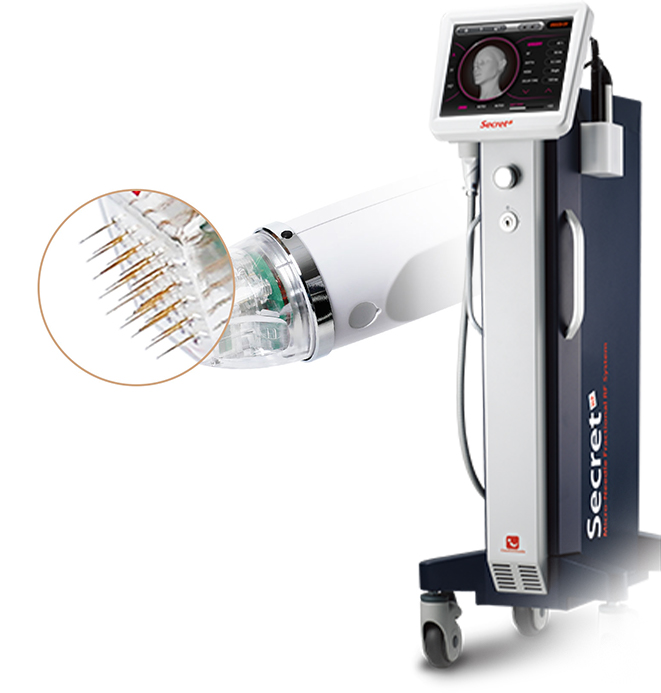 Detailed image of Secret Laser device and micro-regeneration cell needle